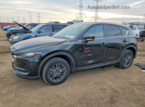 JM3KFACM2K1517400 2019 MAZDA CX-5 Black Передня ліва чверть