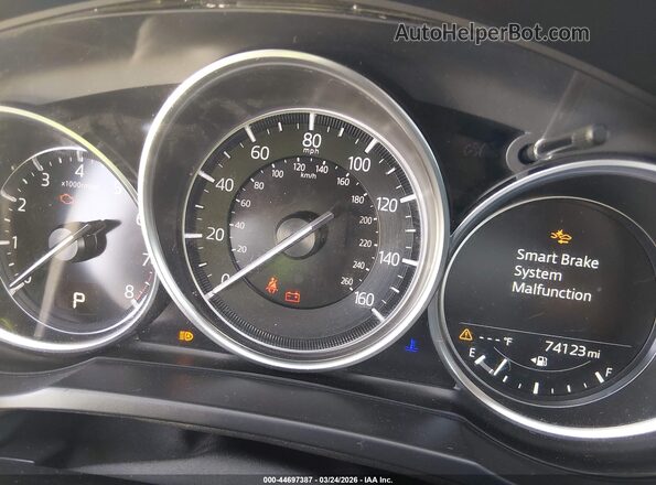 JM3KFACM3L0855301 2020 MAZDA CX-5 Синий Вид задних сидений