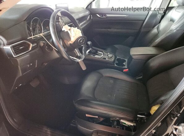 JM3KFACM4K0518036 2019 MAZDA CX-5 Black წინა სალონის ხედი