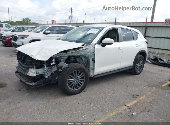 JM3KFACM4K1509041 2019 MAZDA CX-5 White Передня ліва чверть