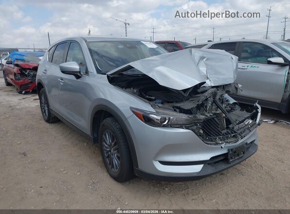 JM3KFACM4K1680663 2019 MAZDA CX-5 Серебряный Передняя правая четверть