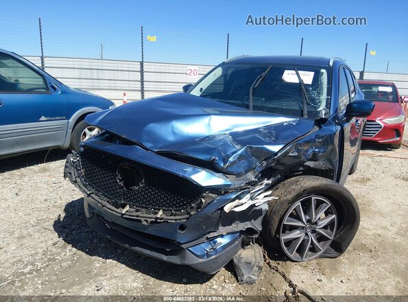 JM3KFACM6J1376796 2018 MAZDA CX-5 Синий Вид спереди