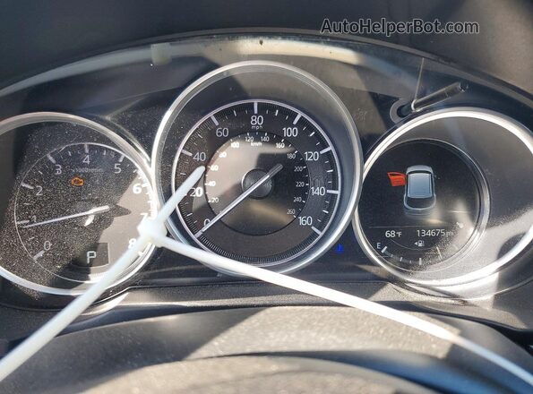 JM3KFACM7K1520146 2019 MAZDA CX-5 Black Widok zestawu wskaźników