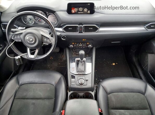 JM3KFACM7K1655305 2019 MAZDA CX-5 Серебряный Вид панели приборов