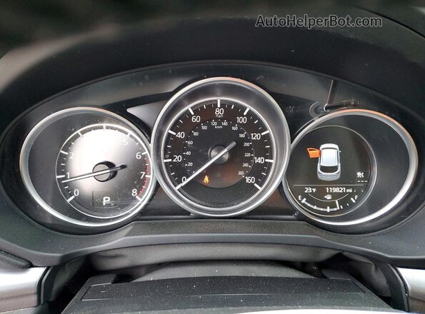 JM3KFACM7K1655305 2019 MAZDA CX-5 Серебряный Вид щитка приборов