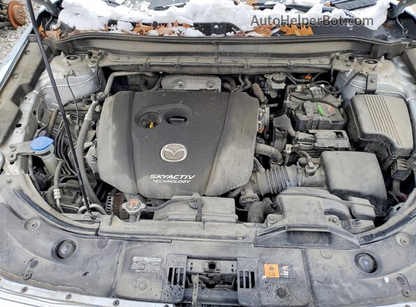 JM3KFACM7K1655305 2019 MAZDA CX-5 Серебряный Вид подкапотного пространства
