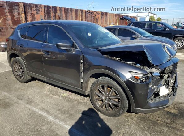 JM3KFADL9H0135241 2017 MAZDA CX-5 Серый Передняя правая четверть