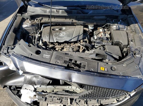 JM3KFADL9H0135241 2017 MAZDA CX-5 Серый Вид задней части салона