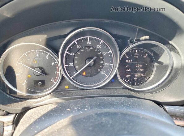 JM3KFADM9J0315432 2018 MAZDA CX-5 Black Widok zestawu wskaźników