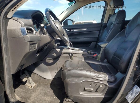JM3KFADM9J0315432 2018 MAZDA CX-5 Black Widok wnętrza z przodu