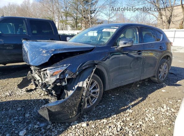 JM3KFBAY2L0739650 2020 MAZDA CX-5 Blue Передня ліва чверть
