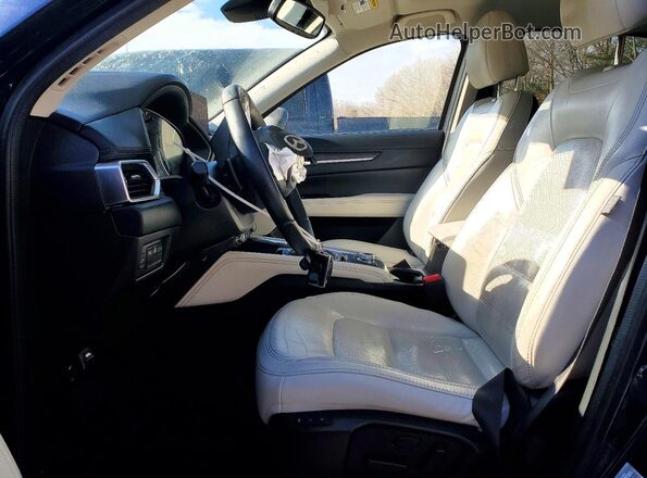 JM3KFBAY2L0739650 2020 MAZDA CX-5 Blue Вид салону спереду
