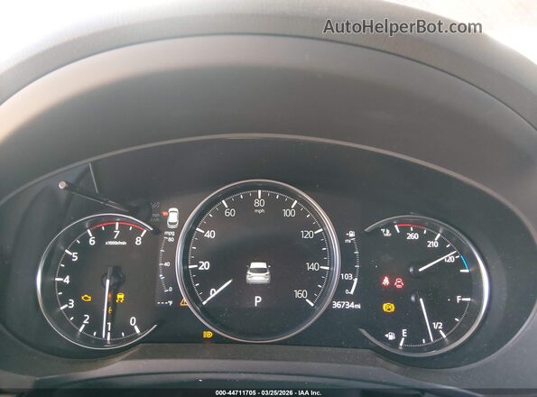 JM3KFBAY2M0424588 2021 MAZDA CX-5 Gray Widok tylnych siedzeń