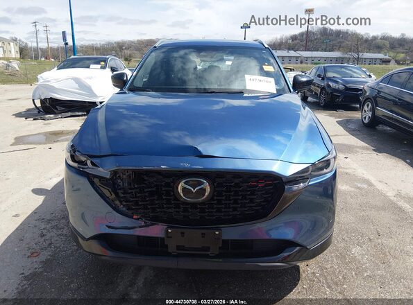 JM3KFBAY3N0620170 2022 MAZDA CX-5 Blue Вид щитка приладів