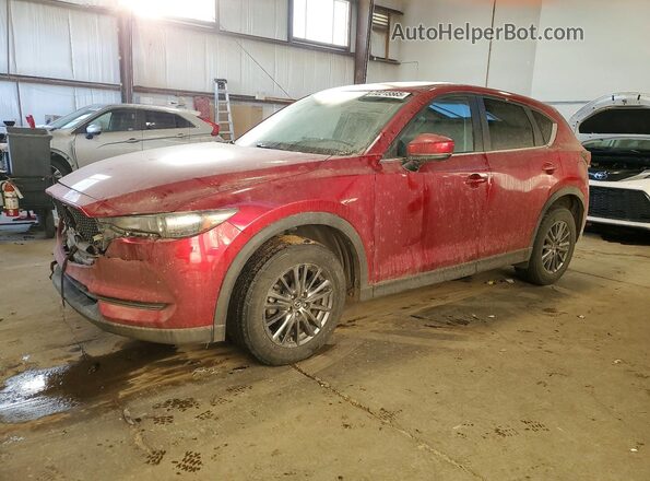 JM3KFBBL3K0577089 2019 MAZDA CX-5 Красный Передняя левая четверть