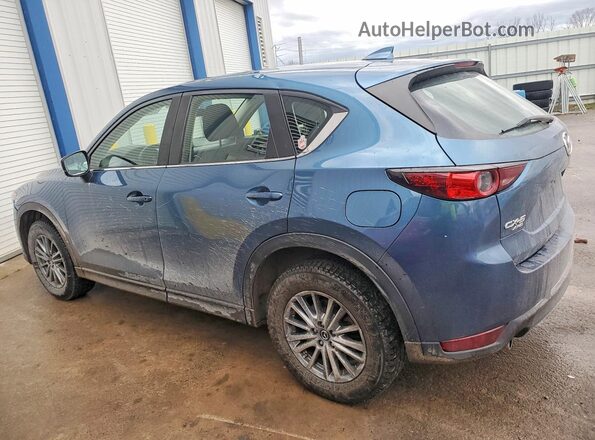 JM3KFBBM1K0597995 2019 MAZDA CX-5 Blue Trasero izquierdo