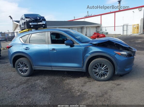 JM3KFBBM3L0775357 2020 MAZDA CX-5 Синий Вид задней части салона