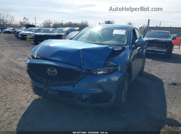 JM3KFBBM3L0775357 2020 MAZDA CX-5 Синий Вид спереди