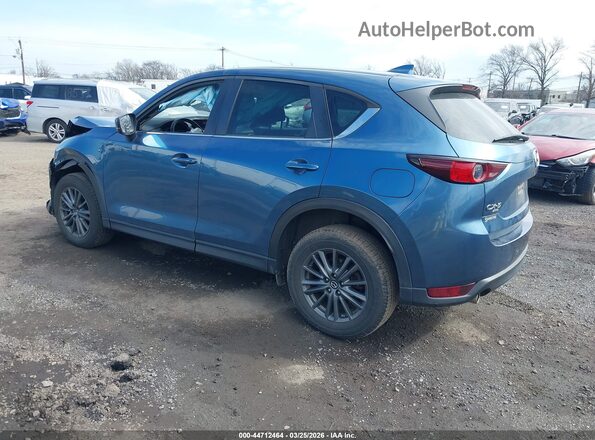 JM3KFBBM3L0775357 2020 MAZDA CX-5 Синий Задняя левая четверть