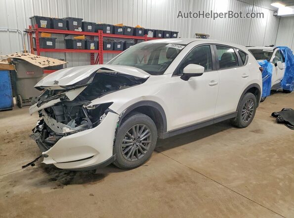 JM3KFBBMXL0734787 2020 MAZDA CX-5 Белый Передняя левая четверть