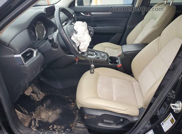 JM3KFBCL3H0153578 2017 MAZDA CX-5 Black Вид салону спереду