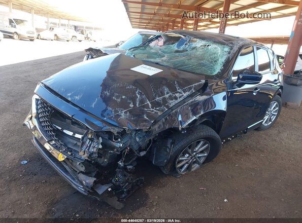 JM3KFBCL3R0430411 2024 MAZDA CX-5 Синий Передняя левая четверть