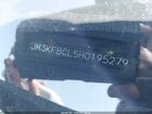 2017 Mazda Cx-5 Touring Gray vin: JM3KFBCL5H0195279