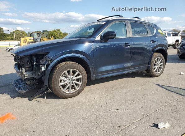 JM3KFBCL5S0656522 2025 MAZDA CX-5 Синий Передняя левая четверть