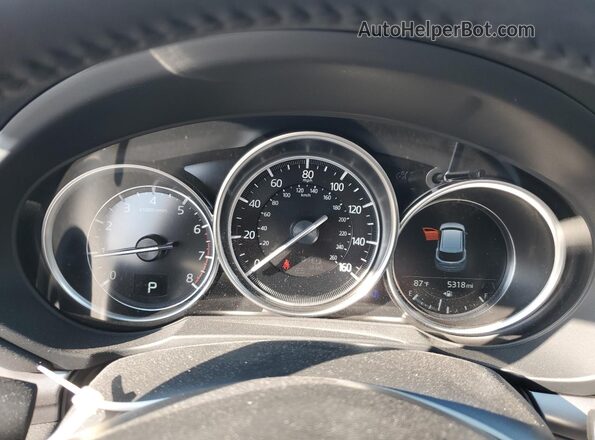 JM3KFBCL5S0656522 2025 MAZDA CX-5 Синий Вид щитка приборов