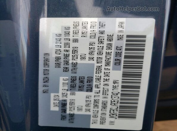 JM3KFBCLXR0513740 2024 MAZDA CX-5 Blue Widok komory silnika