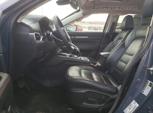 JM3KFBCLXR0513740 2024 MAZDA CX-5 Blue Widok wnętrza z przodu