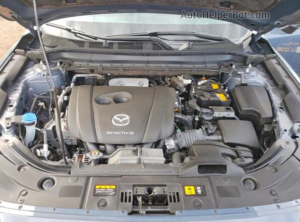 JM3KFBCLXR0513740 2024 MAZDA CX-5 Blue Widok wnętrza z tyłu