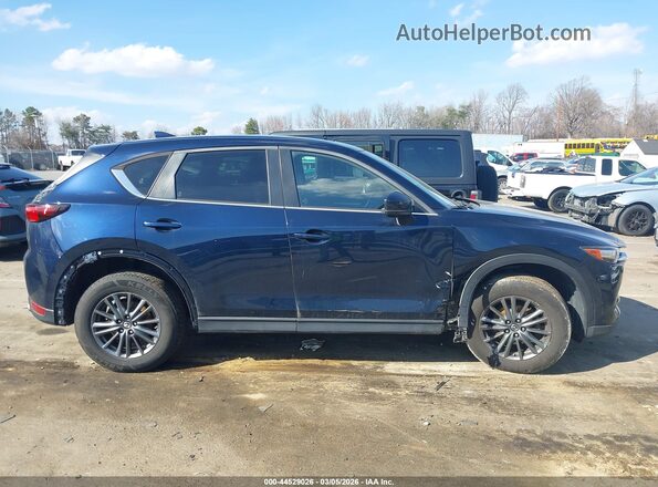 JM3KFBCM2K0541353 2019 MAZDA CX-5 Dark Blue Widok wnętrza z tyłu