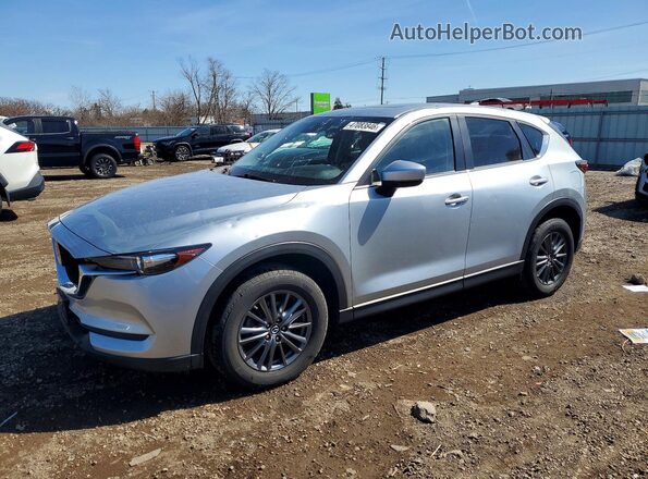 JM3KFBCM4K0537904 2019 MAZDA CX-5 Silver წინა მარცხენა ხედი სამი მეოთხედიდან