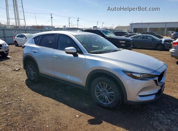 JM3KFBCM4K0537904 2019 MAZDA CX-5 Silver წინა მარჯვენა