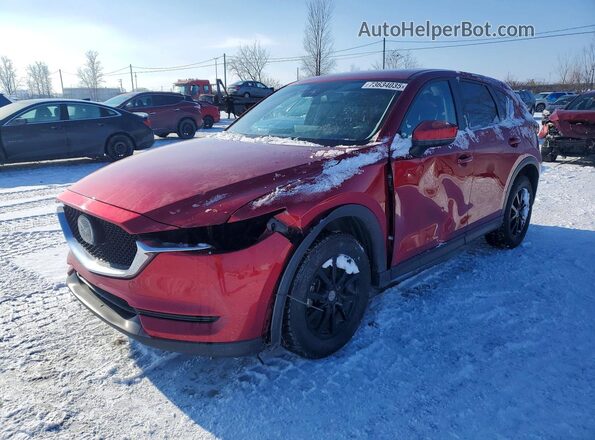 JM3KFBCM4M0498122 2021 MAZDA CX-5 Red Vista tres cuartos delantera izquierda