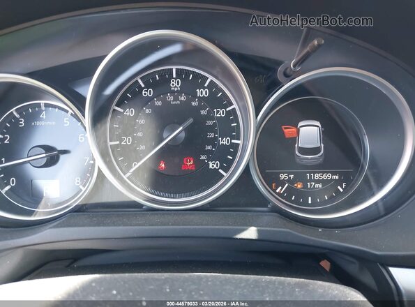 JM3KFBCM5L1824017 2020 MAZDA CX-5 Blue Вид задніх сидінь