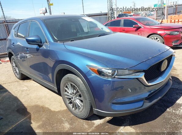 JM3KFBCM5L1824017 2020 MAZDA CX-5 Blue Передня права чверть