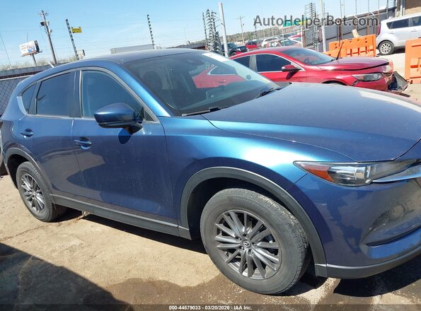 JM3KFBCM5L1824017 2020 MAZDA CX-5 Blue Вид задньої частини салону