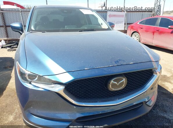JM3KFBCM5L1824017 2020 MAZDA CX-5 Blue Вид щитка приладів