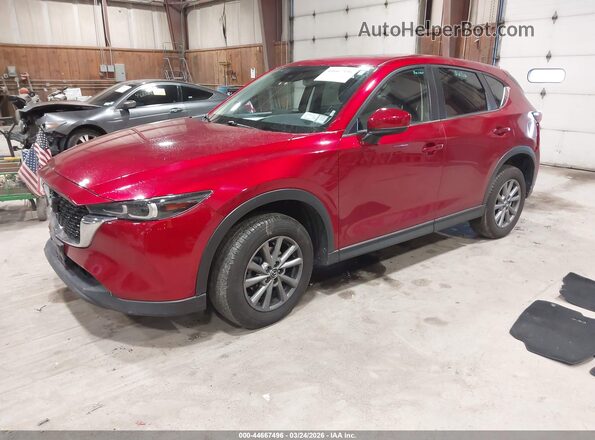 JM3KFBCM5P0195774 2023 MAZDA CX-5 Red წინა მარცხენა ხედი სამი მეოთხედიდან