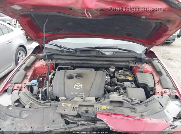 JM3KFBCM7N1581460 2022 MAZDA CX-5 Бордовый Вид сзади