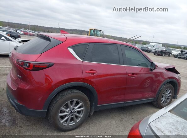 JM3KFBCM7N1581460 2022 MAZDA CX-5 Бордовый Вид задней части салона