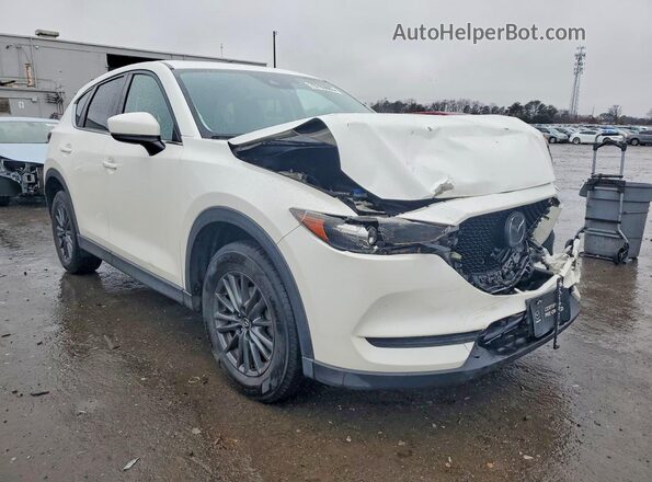 JM3KFBCM9K0599802 2019 MAZDA CX-5 Белый Передняя правая четверть