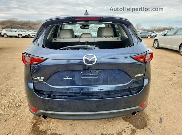 JM3KFBDL3H0177474 2017 MAZDA CX-5 Blue Widok z tyłu