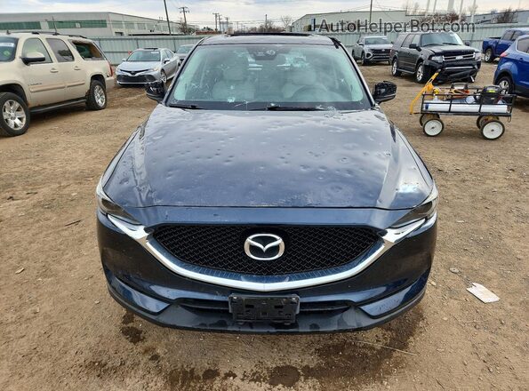 JM3KFBDL3H0177474 2017 MAZDA CX-5 Blue Widok z przodu
