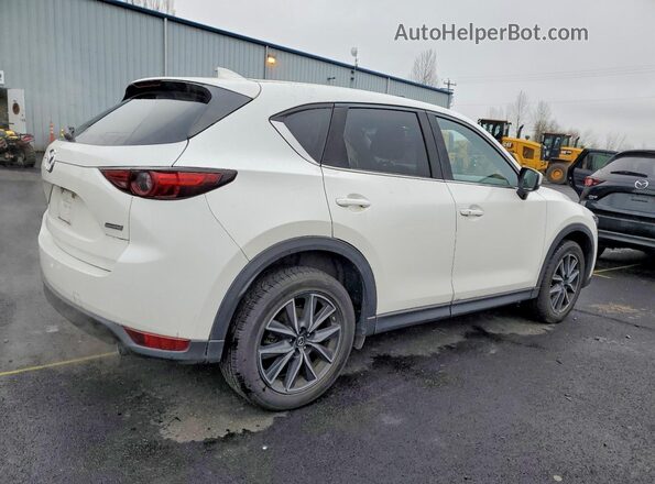 JM3KFBDL5H0131273 2017 MAZDA CX-5 Белый Задняя правая четверть