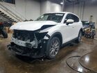 2021 Mazda Cx-5 Grand Touring White vin: JM3KFBDM4M0435407