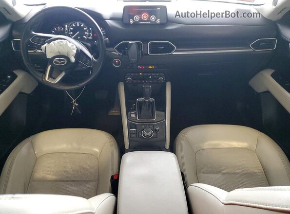 JM3KFBDM5K0593574 2019 MAZDA CX-5 Blue Առջևի վահանակի տեսք