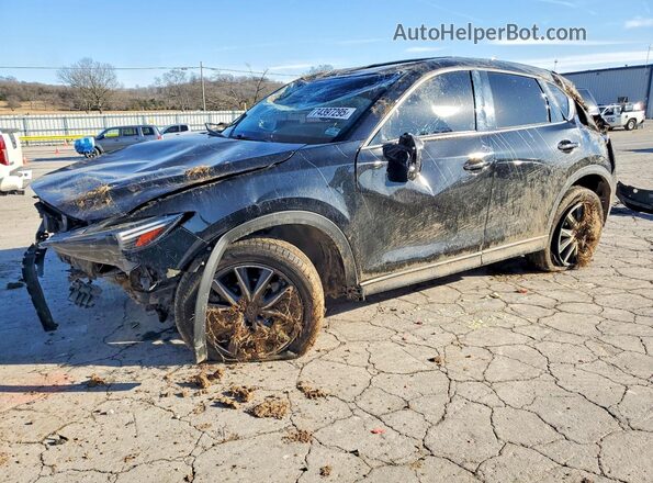 JM3KFBDM7J0372637 2018 MAZDA CX-5 Черный Передняя левая четверть